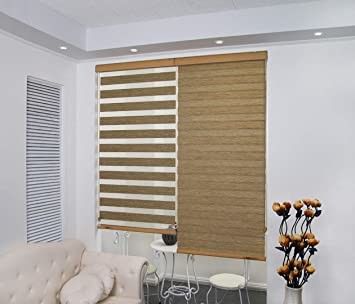 Bureau électrique protégeant du vent de café de Wifi Roman Blinds Contemporary Style For