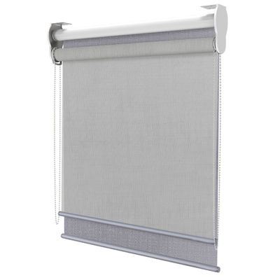 ODM d'OEM moderne de Windows de bureau de Gris Roller Blinds For Indoor de tissu manuel