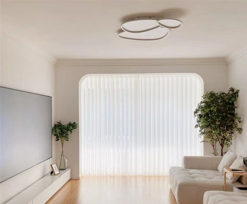 La verticale électrique de fenêtre aveugle le style de luxe de Morden de modèle horizontal