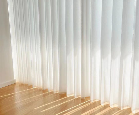 Abat-jour verticaux blancs de PVC de style moderne pour Windows respirable