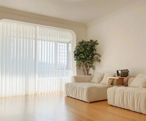 Abat-jour verticaux blancs de PVC de style moderne pour Windows respirable