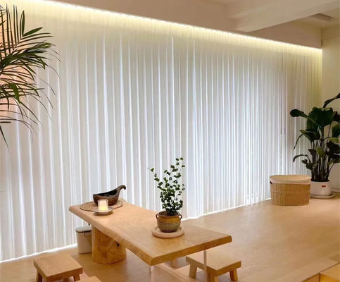 La verticale flexible de fenêtre aveugle des volets pour l'ODM d'OEM de bureaux de chambre à coucher