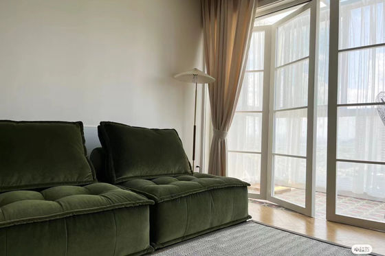 Les rideaux en La de Shangri de panne d'électricité de polyester imperméabilisent le contrôle à chaînes manuel