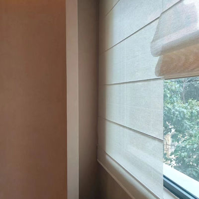 Chambre à coucher électrique de Roman Shades For Living Room de modèle horizontal