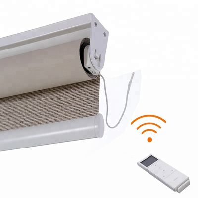 Style intelligent de zèbre de double couche d'abat-jour de fenêtre de nuit de jour avec le contrôle intelligent