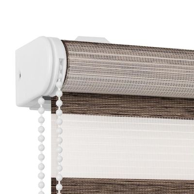 Abat-jour de rouleau de zèbre de salle de bains aucune traction imperméable de panne d'électricité de cuisine de toilette de salle de bains de poinçon en bas des abat-jour