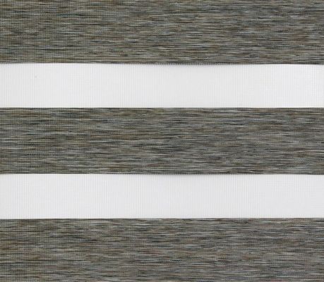 La traction imperméable de panne d'électricité sans visibilité de rideau en zèbre de couleur de gradient perle les rideaux manuels en traction