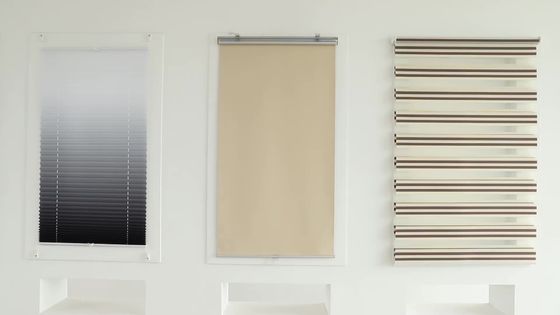 La pleine panne d'électricité en zèbre de chambre à coucher électrique futée de rideau imperméabilisent les rideaux de levage automatiques