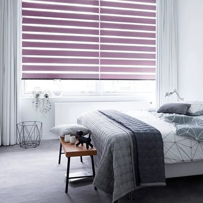 Rideau aveugle en zèbre électrique intelligent imperméable pour le Ministère de l'Intérieur