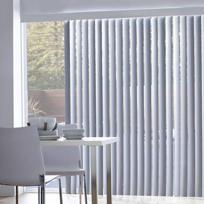 La verticale de draperie aveugle le rideau rêveur d'abat-jour de panne d'électricité de salon de chambre à coucher de bureau en séparation électrique verticale de balcon