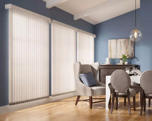 Abat-jour de fenêtre intelligents d'armure de jacquard ombrageant semi les rideaux tranquilles en vent d'industrie