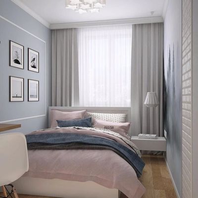 Pleins rideaux rêveurs de ombrage modernes et couleur solide minimaliste