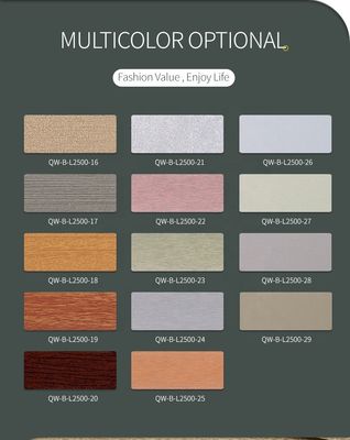 Des stores de fenêtres en aluminium personnalisable